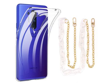 Funda cristal con Cordón Amarillo para iPhone 13 Pro