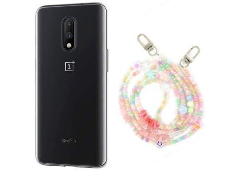 Funda cristal con Rosario baby para Oneplus 7