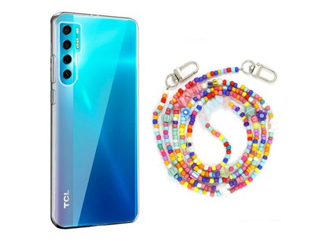 Funda cristal con Rosario colorful para TCL 20 Pro