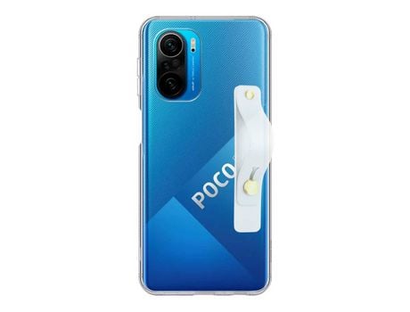 Funda cristal con Soporte Multifunción para Xiaomi Poco F3
