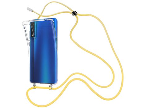 Funda cristal con Cordón Amarillo para TCL 20 5G