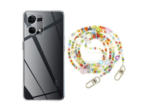 Funda cristal con Rosario ocean para Oppo Reno 7