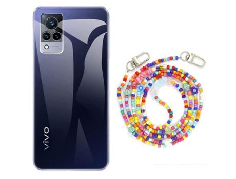 Funda cristal con Rosario colorful para Vivo V21