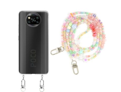 Funda cristal con Rosario baby para Xiaomi Poco X3 Pro