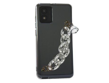 Funda cristal con Soporte diamante para Alcatel 1B 2022
