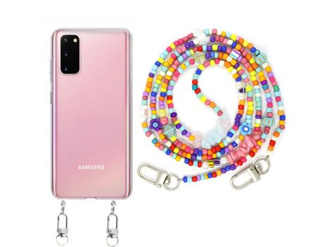 Funda cristal con Rosario colorful para Samsung Galaxy S20 5G