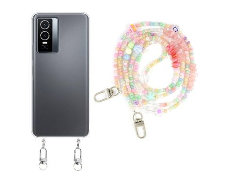 Funda cristal con Rosario baby para Vivo Y76 5G