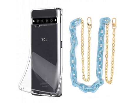 Funda cristal con Soporte rainbow para Vivo Y33s