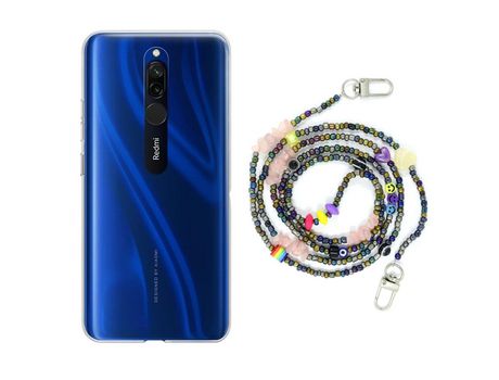 Funda cristal con Rosario smile para Xiaomi Redmi 8