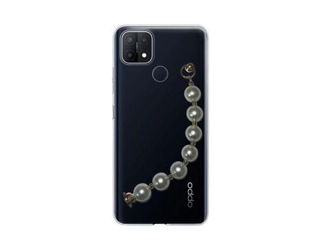 Funda cristal con Soporte pérola para Oppo A15
