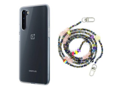 Funda cristal con Rosario smile para Oneplus Nord