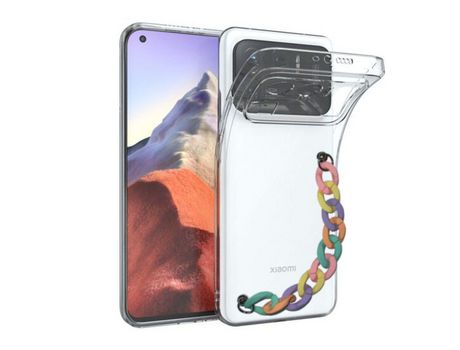 Funda cristal con Soporte rainbow para Xiaomi Mi 11 Ultra