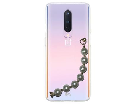 Funda cristal con Soporte pérola para Oneplus 8