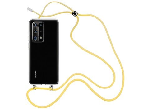 Funda cristal con Cordón Amarillo para Huawei P40 Pro