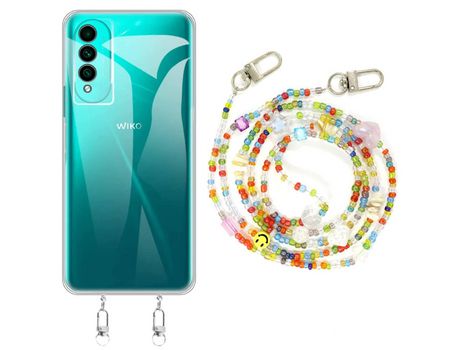 Funda cristal con Rosario ocean para Wiko T50
