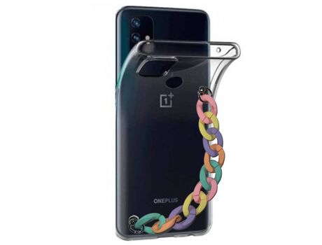 Funda cristal con Soporte rainbow para Oneplus Nord N10