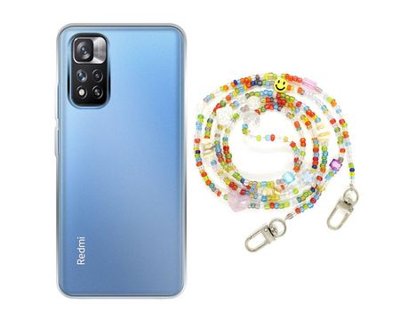 Funda cristal con Rosario ocean para Xiaomi Redmi Note 11 Pro Plus