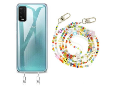 Funda cristal con Rosario ocean para Wiko U10