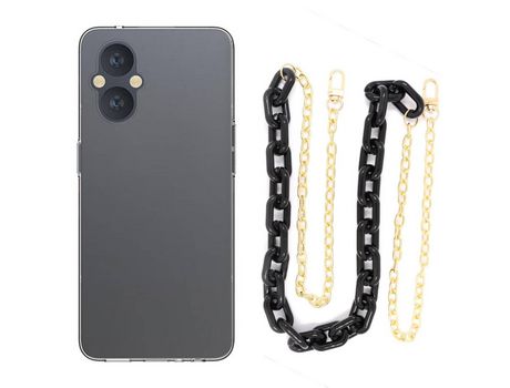 Funda cristal con Cordón Gris para Google Pixel 4A 4G