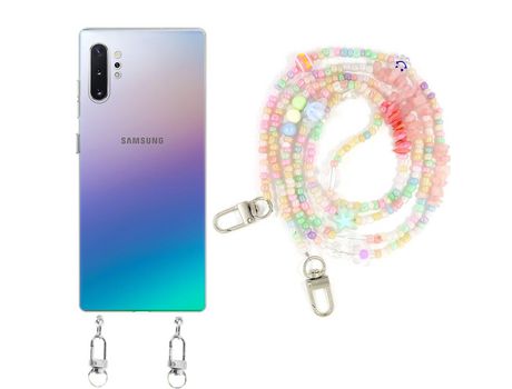 Funda cristal con Rosario baby para Samsung Galaxy Note 10 Plus