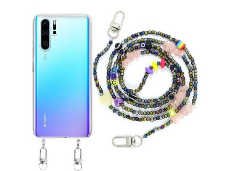 Funda cristal con Rosario smile para Huawei P30 Pro