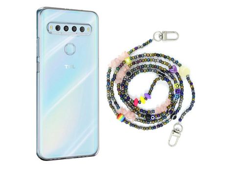 Funda cristal con Rosario smile para TCL 10L