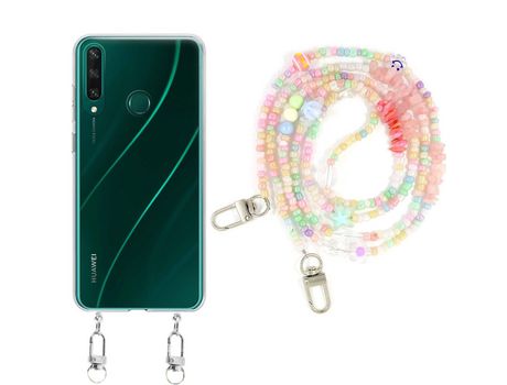 Funda cristal con Rosario baby para Huawei Y6P