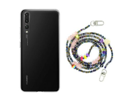 Funda cristal con Rosario smile para Huawei P20 Pro