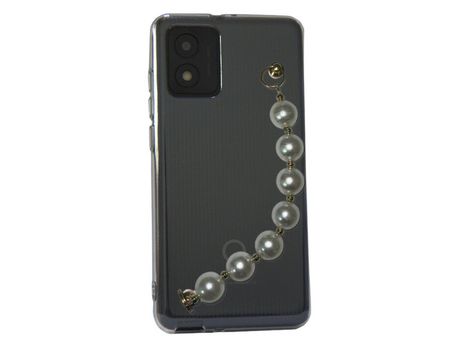 Funda cristal con Soporte pérola para Alcatel 1B 2022