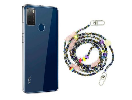Funda cristal con Rosario smile para TCL 20E