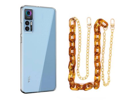 Funda cristal con Soporte pérola para Samsung Galaxy A12