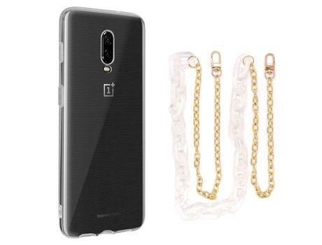 Funda cristal con Cordón Amarillo para iPhone 12 Pro