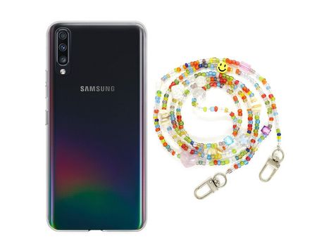 Funda cristal con Rosario ocean para Samsung Galaxy A70