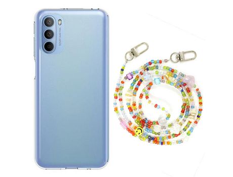 Funda cristal con Rosario ocean para Motorola Moto G31