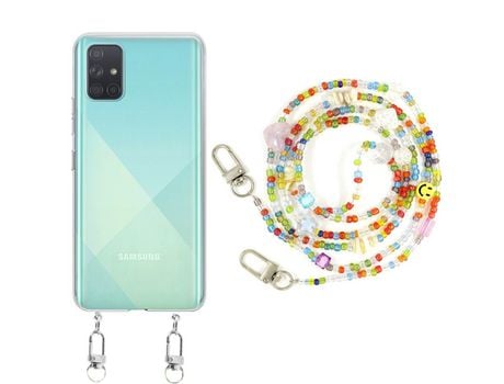 Funda cristal con Rosario ocean para Samsung Galaxy A51