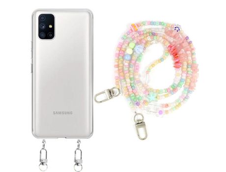 Funda cristal con Rosario baby para Samsung Galaxy M51