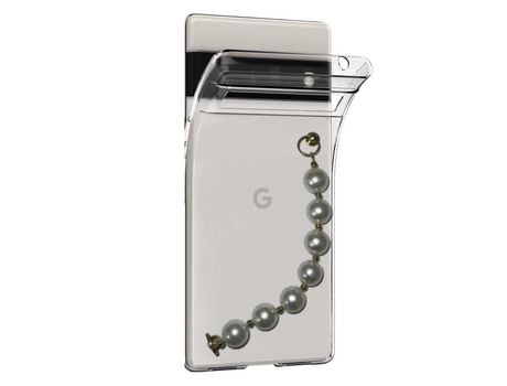 Funda cristal con Soporte pérola para Google Pixel 6 Pro