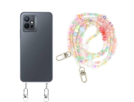 Funda cristal con Rosario baby para Vivo Y55 5G