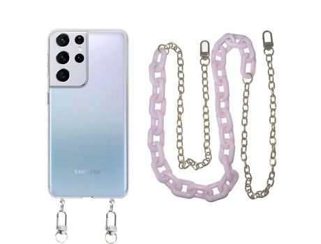 Funda cristal con Soporte pérola para Xiaomi Poco X3 NFC