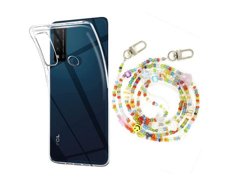 Funda cristal con Rosario ocean para TCL 20R 5G