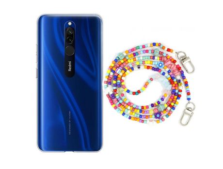 Funda cristal con Rosario colorful para Xiaomi Redmi 8