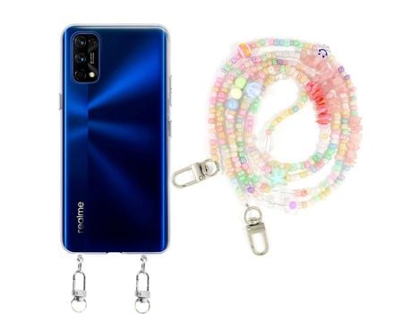 Funda cristal con Rosario baby para Realme 7 Pro
