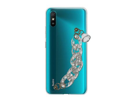 Funda cristal con Soporte diamante para Xiaomi Redmi 9A
