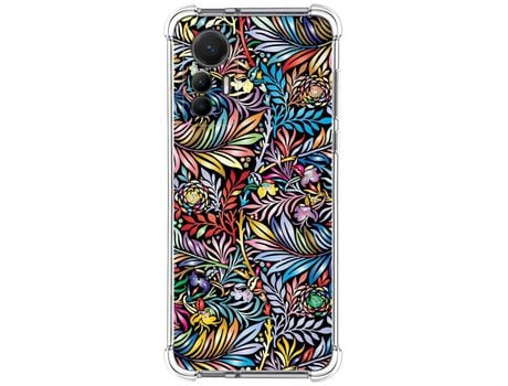 Funda Silicona Antigolpes para Xiaomi 12 Lite 5G diseño Flores 04 Dibujos