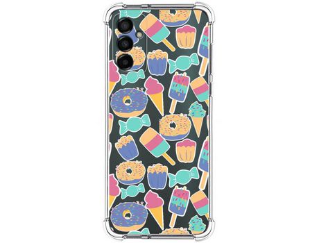 Funda Silicona Antigolpes para Samsung Galaxy M13 4G diseño Dulces 02 Dibujos