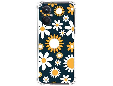 Funda Silicona Antigolpes para Oppo Reno 8 Lite 5G diseño Flores 08 Dibujos