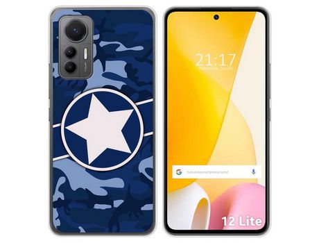 Funda Silicona para Xiaomi 12 Lite 5G diseño Camuflaje 03 Dibujos
