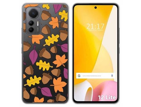 Funda Silicona Transparente para Xiaomi 12 Lite 5G diseño Otoño Dibujos