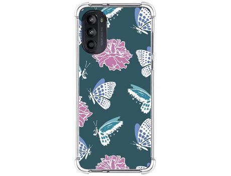 Funda Silicona Antigolpes para Motorola Moto G52 4G diseño Flores 10 Dibujos