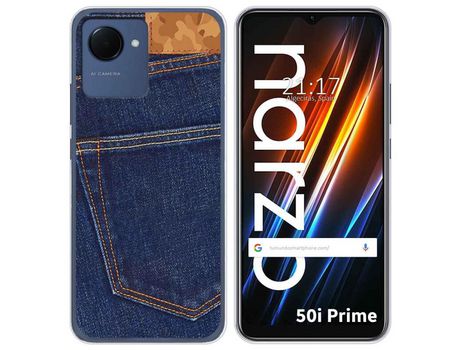 Funda Silicona para Realme Narzo 50i Prime diseño Vaquero Dibujos